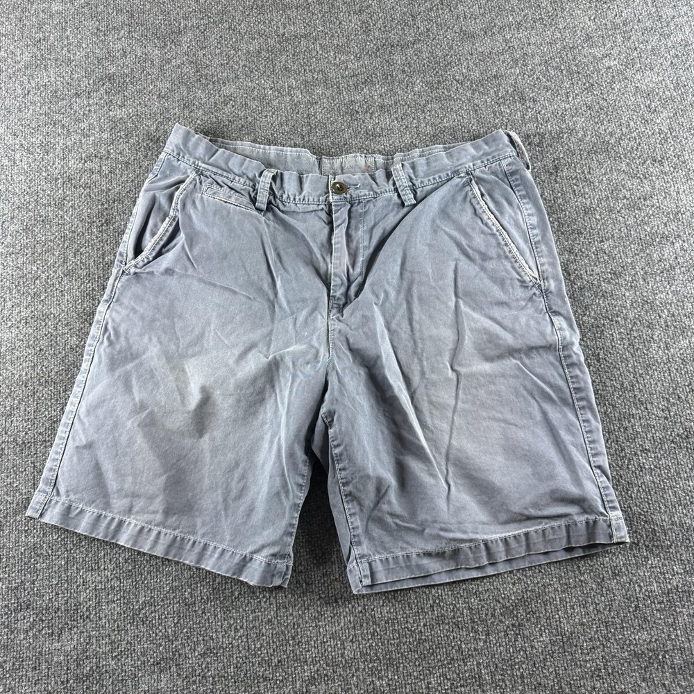 American Eagle Chino Shorts Mens 36 Blue Cotton Canvas Prep Fit Skater Grunge